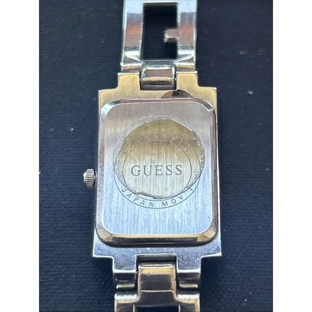 Guess Silver Tone Blue Dial Women’s Quartz Watch